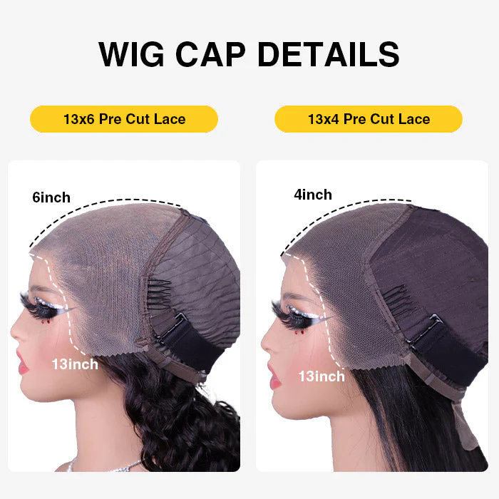 Balayage Pre All Glueless Wig P1B/27 Highlight Blonde Body Wave/Straight Human Hair Wigs 13x4 HD Lace Wig - Image 12