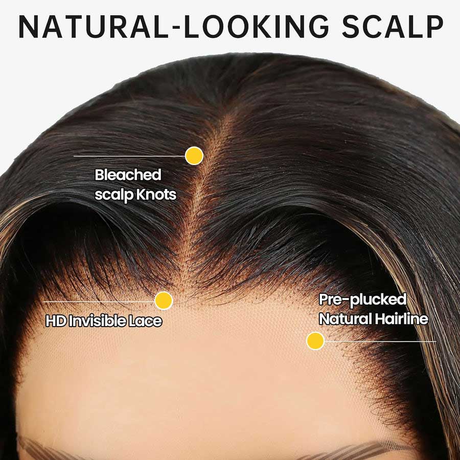 Clearance Sale | Glueless Layered Cut Chocolate Brown Straight Wig 8x5 Pre Cut HD Lace Wig Special Offer - Image 9