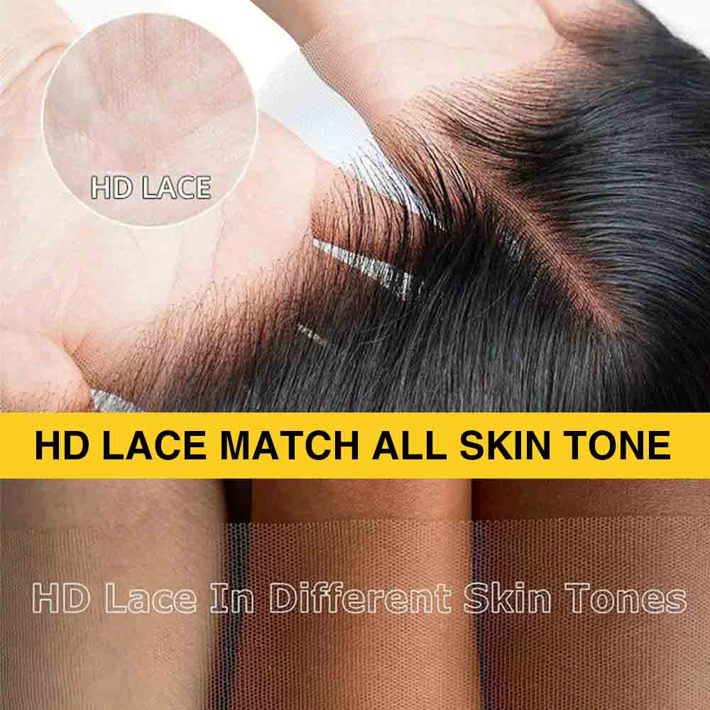 Pre Pleached Pre Cut Lace Glueless Wig 220% Density 8x5/13x4 HD Lace Frontal Put On and Go Human Hair Wigs Special Offer - Image 19