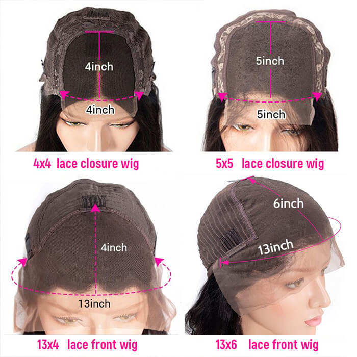 Pink Color Bob Wig Straight 13x4 HD Lace Front Wigs Pre Plucked Glueless Wig - Image 7